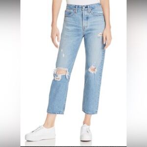 Levi's Wedgie Straight in Authentically Yours size 27x28